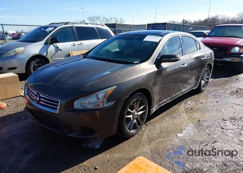 2014 Nissan Maxima 3.5 Sv из США, поврежденный, VIN 1N4AA5AP1EC465361